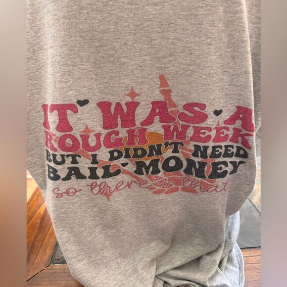 Skeleton hands rough week shirt - Picture 2 of 7